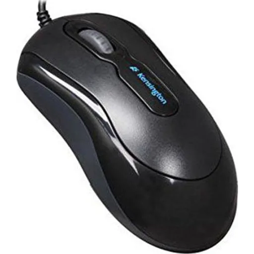 Imagen 1 de Mouse Alámbrico Kesington Óptico USB In a Box Color Negro 