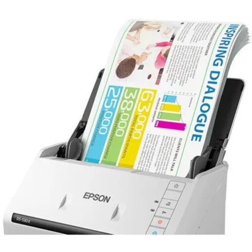 Imagen 5 de Escáner de Escritorio Epson WorkForce DS-530 II Dúplex 600dpi Alim 50 Pág USB3.0
