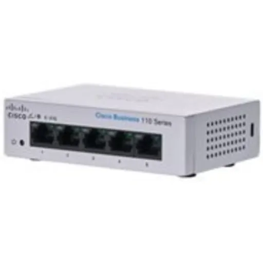 Imagen 1 de Switch Cisco Business 110-5T-D, Puerots 5x RJ-45 10/100/100 Gigabit Ethernet