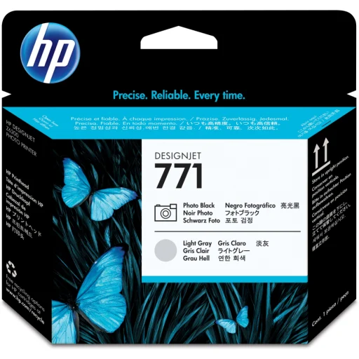Imagen 1 de TINTA HP 771 CABEZAL NEGRO Y GRIS CLARO