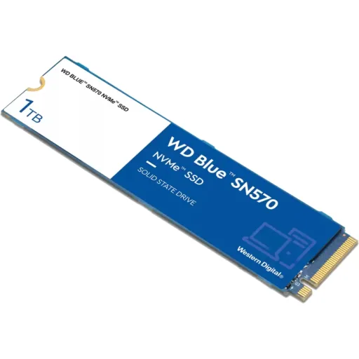 Imagen 1 de Unidad SSD Western Digital Blue SN570 1TB M.2 22*80 PCIe Lec3500MB/s Esc3000MB/s