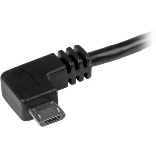 Imagen 1 de Cable USB a Micro USB Conector a la Derecha Cargador para Móvil o Tablet 1 Metro