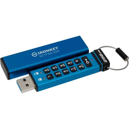 Imagen 3 de 256GB IronKey Keypad 200 FIPS 140-3 Lvl 3 (Pendin