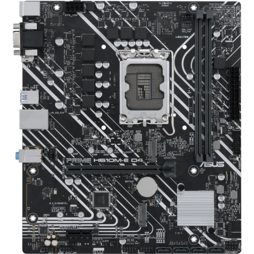 Imagen 0 de Tarjeta Madre Asus PRIME-H610M-E-D4 MATX LGA1700 13°G 2*M.2 2*DDR4 DP HDMI VGA