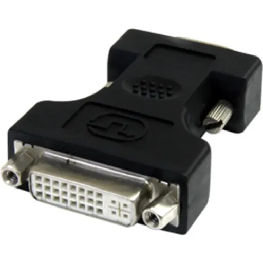 Imagen 3 de Adaptador Conversor DVI-I Hembra a VGA Macho HD15 Color Negro - StarTech