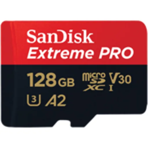 Imagen 1 de SanDisk Extreme Pro microSD 128GB UHSI C10 A2 U3 V30