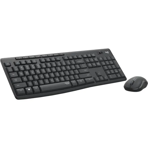 Imagen 2 de Kit Teclado Mouse Inalámbrico Logitech MK295 Tecnologia Silent Touch BT 2.4Ghz