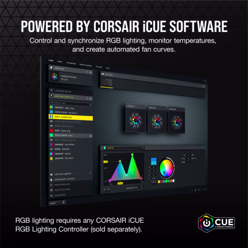 Imagen 13 de Corsair Memory - Ventilador SP120 RGB Elite Per