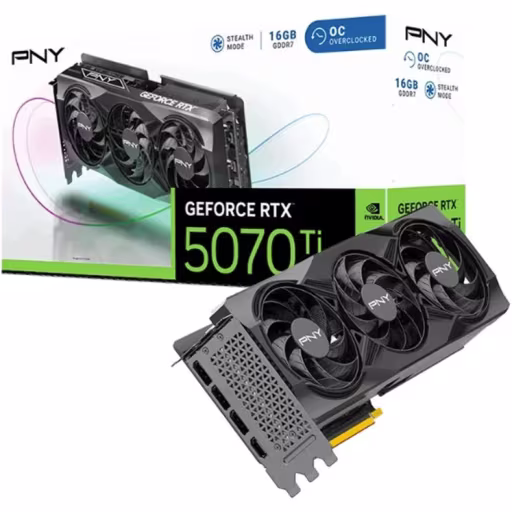 Imagen 0 de Tarjeta de video PNY RTX 5070 Ti 16GB STD OC