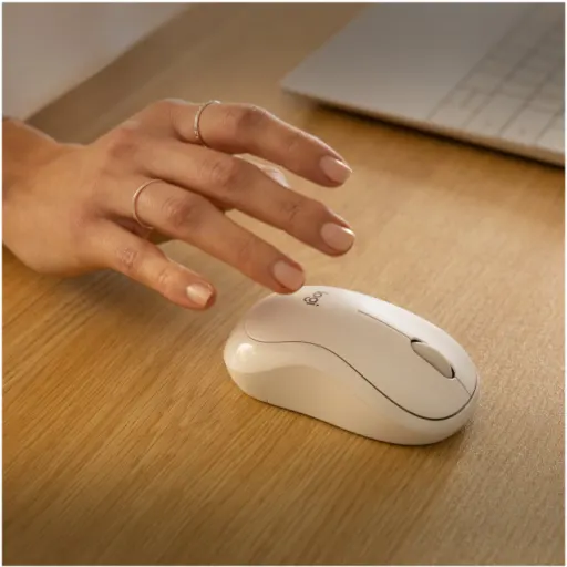 Imagen 6 de Mouse Inalámbrico Logitech M240 Silent, Óptico 4000DPI 3 Btnes Bluetooth Blanco