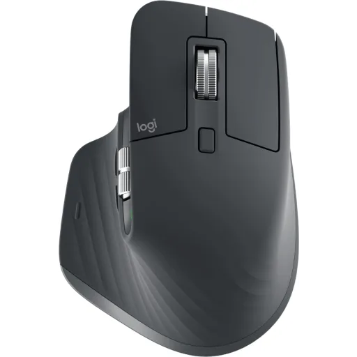 Mouse Inalámbrico Logitech MX Master 3s Óptico 8000DPI 7 Botones Bluetooth Negro