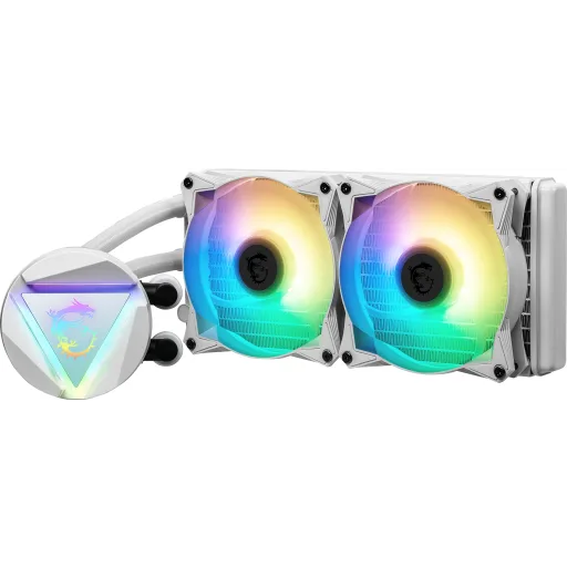 Imagen 3 de Refrigeración Líquida MSI MAG CORELIQUID 240R V2 White ARGB 240mm LGA1700/AM5