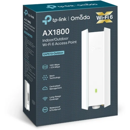 Imagen 4 de Punto de Acceso TP-Link EAP610 Outdoor PoE+ WIFI AX1800 2.4Ghz 5Ghz 