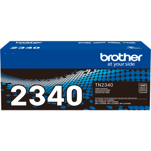 Toner Brother TN2340 Negro Impr Laser HL-L2320D HL-L2360DW, 1200 Página aprox