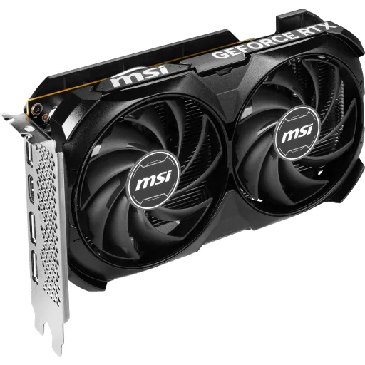Imagen 2 de Tarjeta de Video MSI GF-RTX 4060 VENTUS 2X BLACK 8G OC 8GB GDDR6 3*DP HDMI