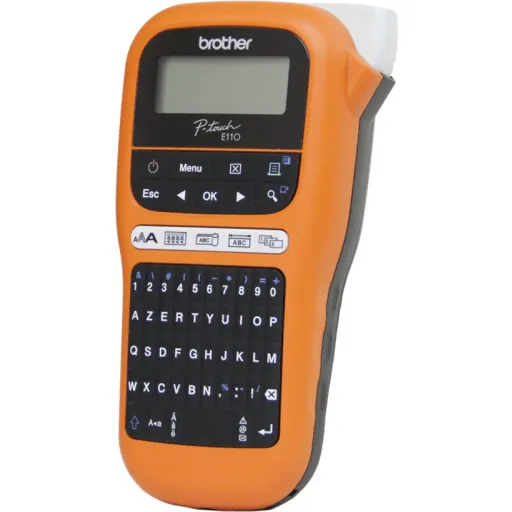 Imagen 2 de Rotuladora Electrónica Profesional Brother PT-E110VP, 180DPI 12mm Cortador