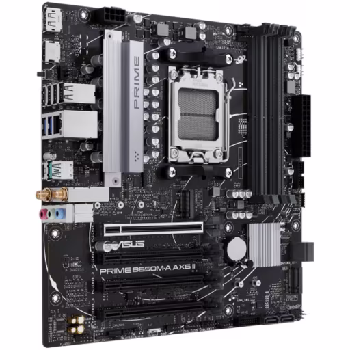 Imagen 2 de Tarjeta madre Asus Prime B650M-A AX6 II AM5 AMD 4*DDR5 WiFi DP HDMI USB 10Gbps