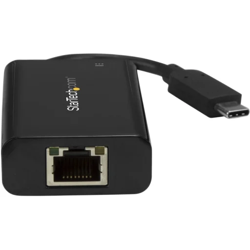 Imagen 2 de Adaptador USB-C a Red Ethernet Gigabit 10/100/1000B-T Pto RJ-45 Negro StarTech