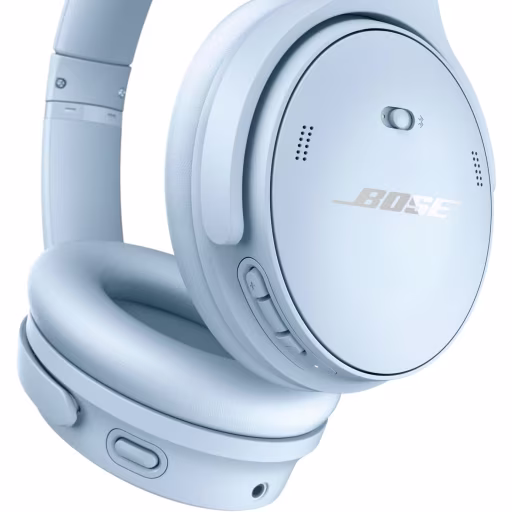 Imagen 4 de Audífonos Inalámbricos Bose QuietComfort OverEar Canc ruido Mic Bt Piedra Azul L