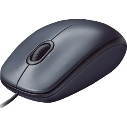 Imagen 5 de Mouse Alámbrico Logitech M90 Óptico 1000dpi USB Color negro p/MAC-PC