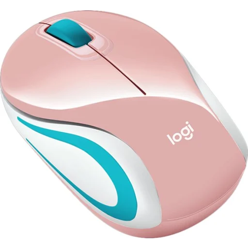 Imagen 4 de Mouse Inalámbrico Logitech M187, Óptico 1000DPI 3 botones 2.4GHz Rosado Blossom