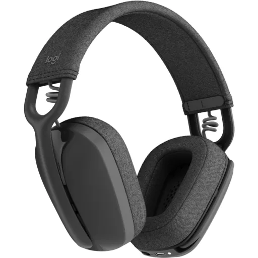 Imagen 1 de Audífonos Inalámbricos Logitech Zone Vibe 100, Over-Ear Mic/Boom BT5.2 Grafito