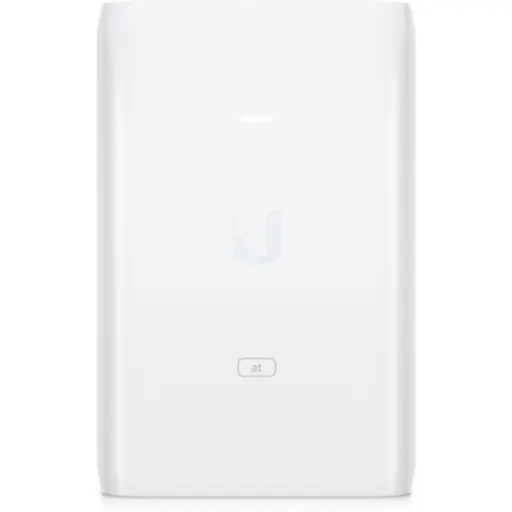 Imagen 1 de Power Injector Ubiquiti U-POE-AT, Gigabit 802.3at PoE 48VDC 31,2W 0,65A