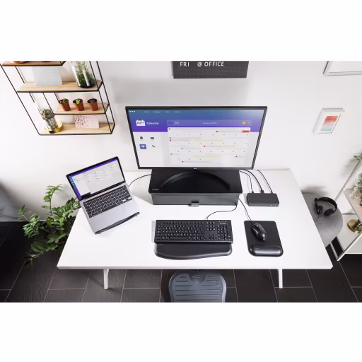 Imagen 2 de Teclado Alámbrico Kensington KB100 EQ, Español Tamaño completo Res.Derrame Negro