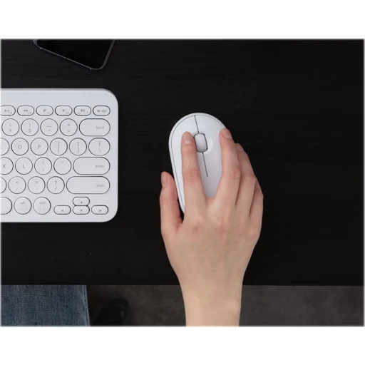 Imagen 25 de Mouse Inalámbrico Logitech Pebble M350 Óptico 1000dpi 3 Botones Color Blanco