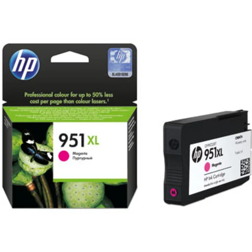 Imagen 4 de Cartridge HP 951XL Magenta para Impresoras Officejet Pro 8610/8620, 1500 Pag 7pl