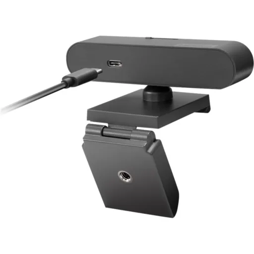 Imagen 7 de Cámara Web Lenovo 500 Full HD 1080p Reconocimiento Facial USB-C c/Soporte Negro