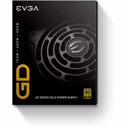Imagen 1 de Fuente de Poder EVGA 700GD, 700W 80Plus Gold, PFC Act, No Modular ATX Negro