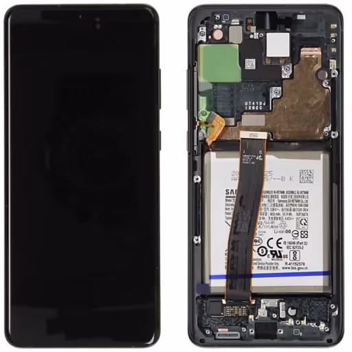 Imagen 0 de Samsung Pantalla (Display-LCD) para Galaxy S20 Ultra Negro (Self Repair Kit) (Black) (GH81-24288A)