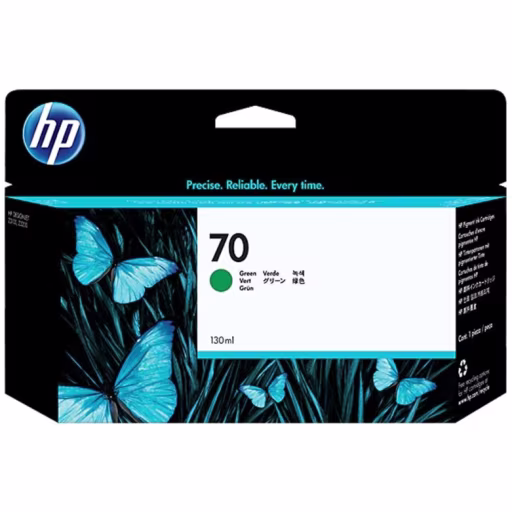 Imagen 0 de TINTA HP 70 Z3100 GREEN 130 ML
