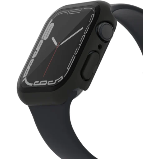 Imagen 3 de Bumper Belkin TemperedCurve 2-in-1 para Apple Watch Series 8 (45mm, Negro)