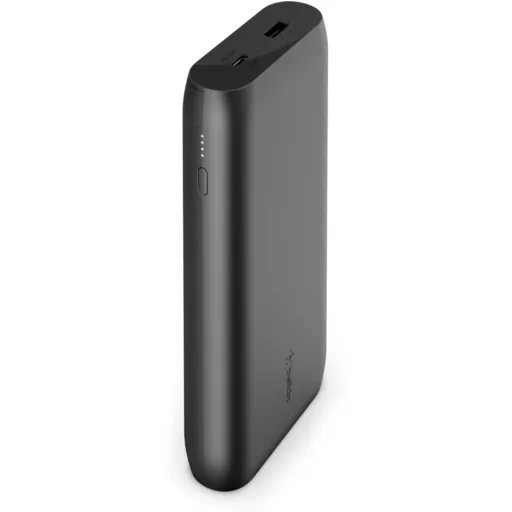 Bateria 20.000 mAh USB-A y USB-C 30W Belkin Negro