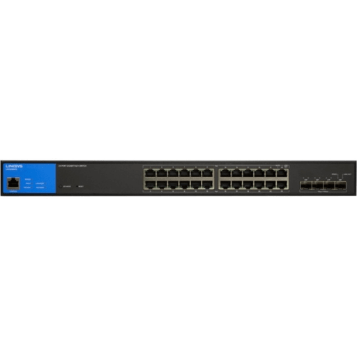 Imagen 0 de Switch Linksys LGS328MPC 24 Puertos 10/100/1000Mbps PoE + 4 Prts SFP+ 128Gbits