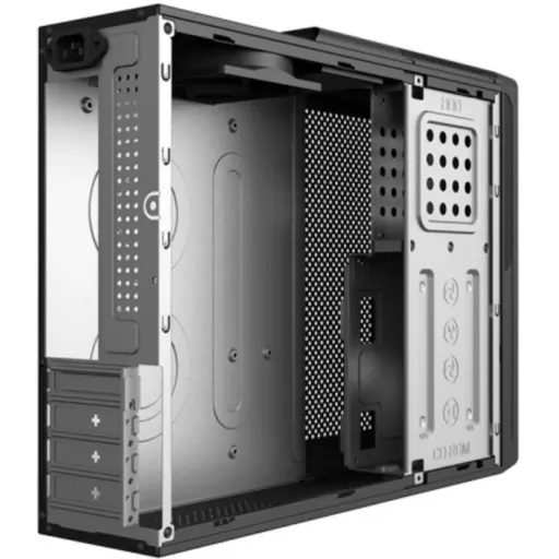 Imagen 4 de Gabinete PC Clio S-613 Fuente 600W Micro ATX Mini-ITX USB 3.0*1 USB-C*1 Negro