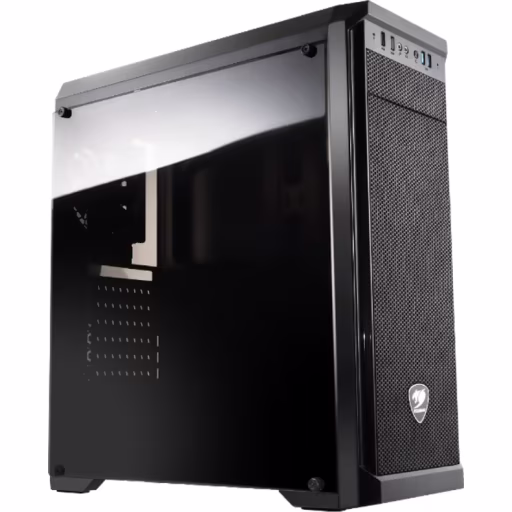 Imagen 2 de Gabinete Cougar MX330, Mid Tower 2*USB2.0 2*USB3.0 Panel Transparente ColorNegro