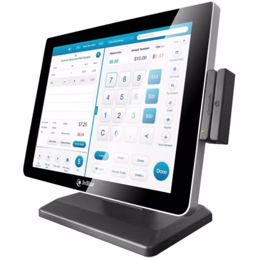 Imagen 0 de 3nStar Monitor TCM010 Capacitivo 15 Touch screen Zero Bisel Interfaz USB VGAHDMI