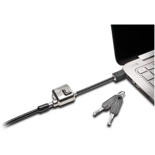 Imagen 13 de Candado MiniSaver Kesington Mobile Lock para Notebook Long 1.8mts con LLave