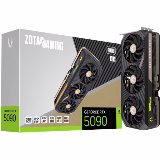Imagen 7 de Tarjeta de Videi Zotac GAMING GF RTX 5090 SOLID OC 32 GB GDDR7 PCIe5.0 x16