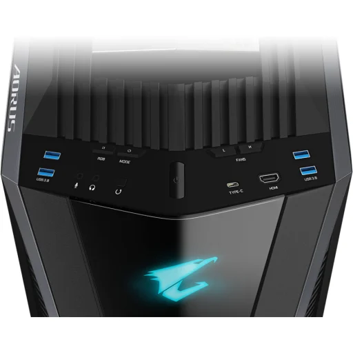 Imagen 8 de Gabinete Gigabyte GB-AC700G, 4*USB-A 3.2 USB-C Torre ATX MiniITX microATX Negro