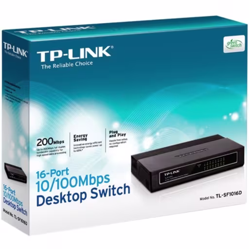 Imagen 5 de TP-Link Switch de 16 puertos 10/100 TL-SF1016D