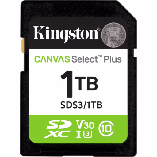 Imagen de Memoria 1TB SD XC Canvas Select Plus Gen3 150MB/s