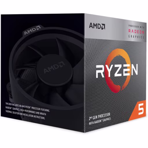 Imagen 0 de CPU AMD Ryzen 5 3400G, WITH WRAITH STEALTH COOLER RX VEGA