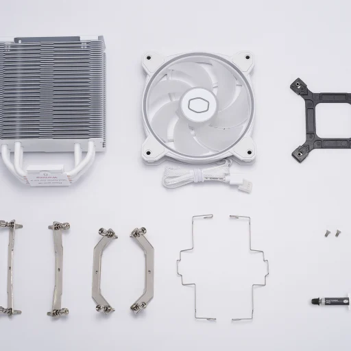Imagen 13 de Disipador Cooler Master Hyper 212 HALO WHITE RGB 120mm Intel/AMD 1700/1200 AM4/5