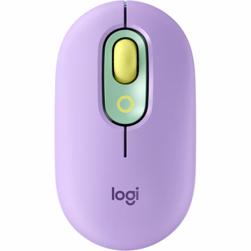 Imagen 0 de Logitech POP Mouse with emoji lila