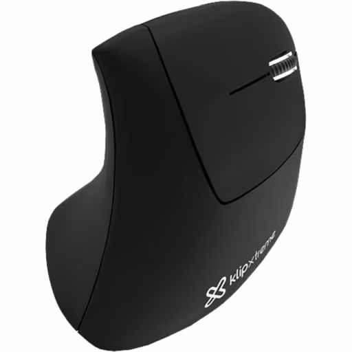 Klip Xtreme - Mouse - 2.4 GHz - Wireless - Vertical - Rechargeable