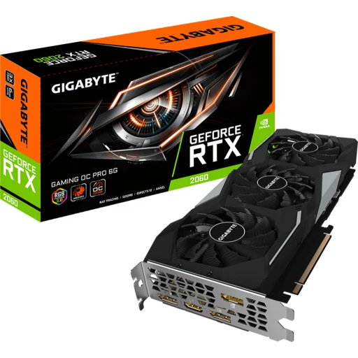 Imagen 0 de Gigabyte GeForce RTX 2060 GAMING OC PRO 6G [GV-N2060GAMINGOC PRO-6GD]